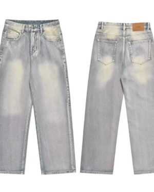 Jean gris Denim Vintage Mode Boutique Chez Carlos